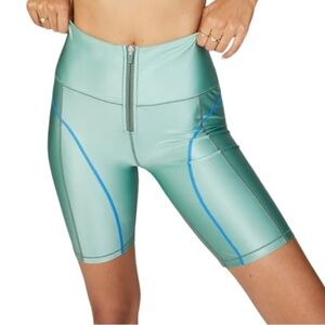 New with tags ALL ACCESS Ultra High Rise Zip Front 9in Biker Short Size:…